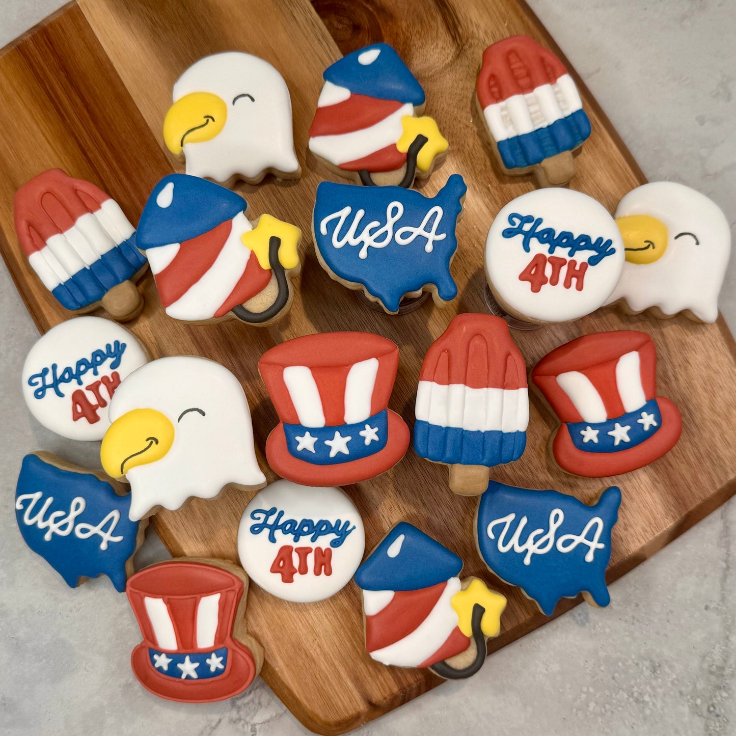 4th of July Mini Cookies