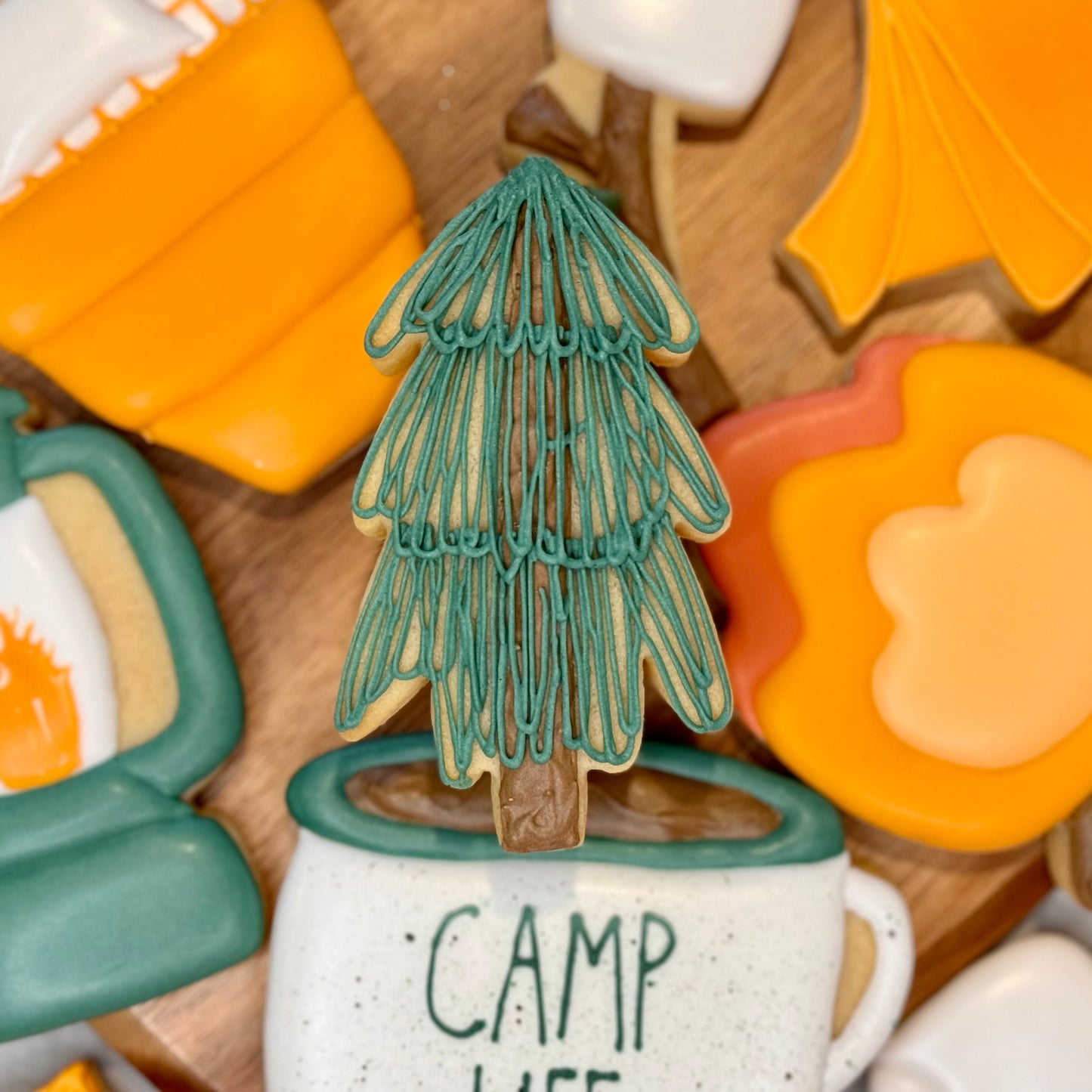 Camping Set (Set of 8 Cookies)