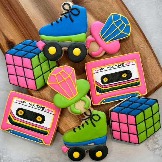 80s/90s Neon Half Dozen