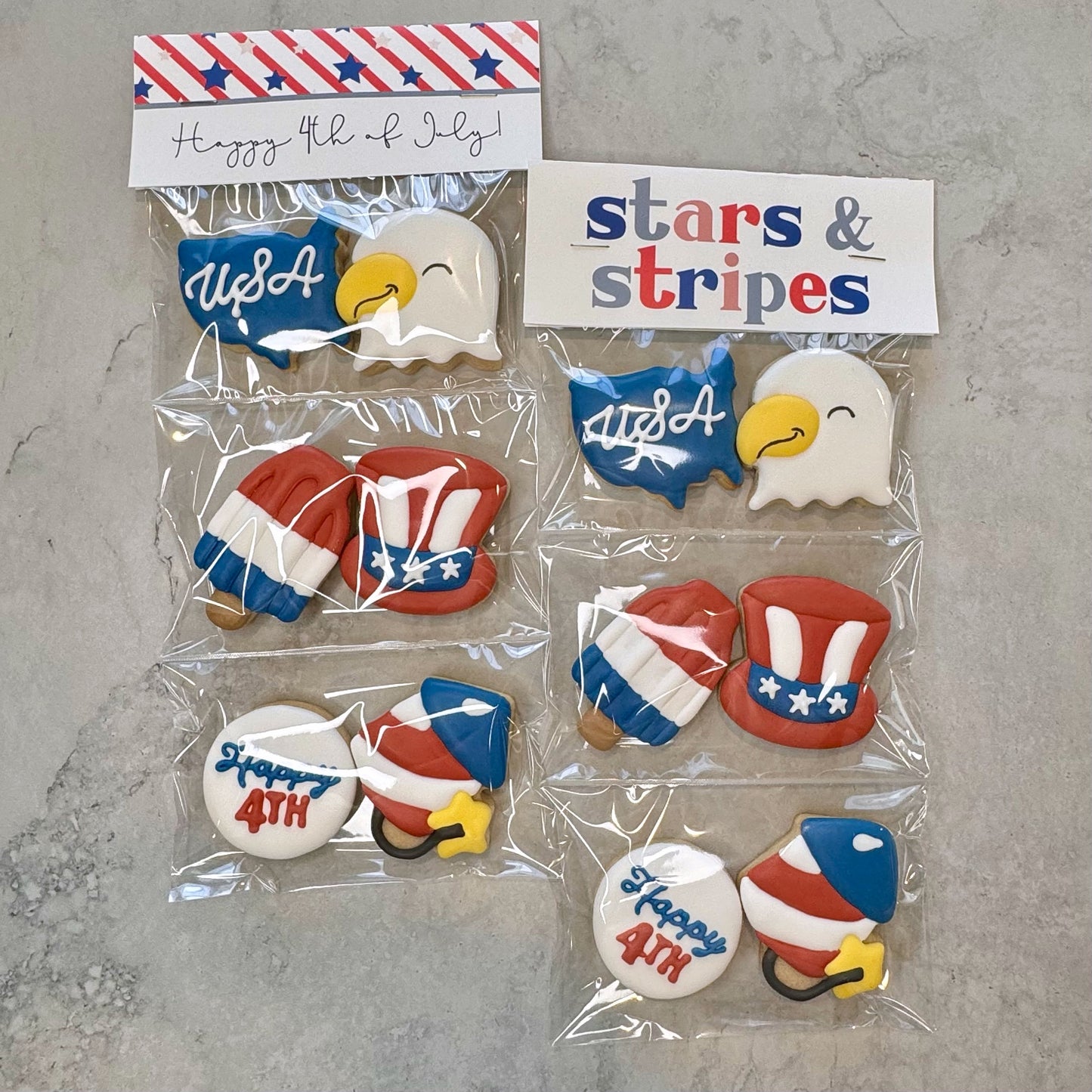 4th of July Mini Cookies