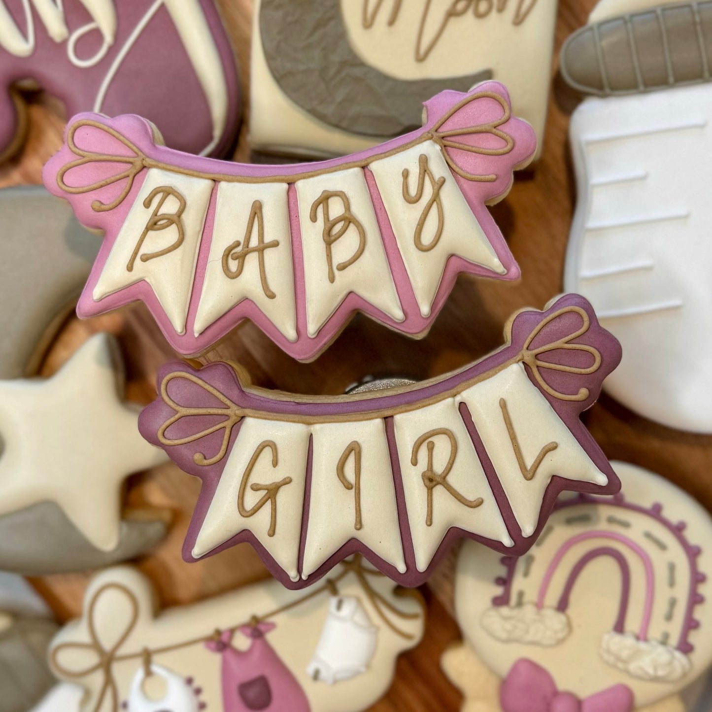 Rainbow/Over The Moon (10 cookies)