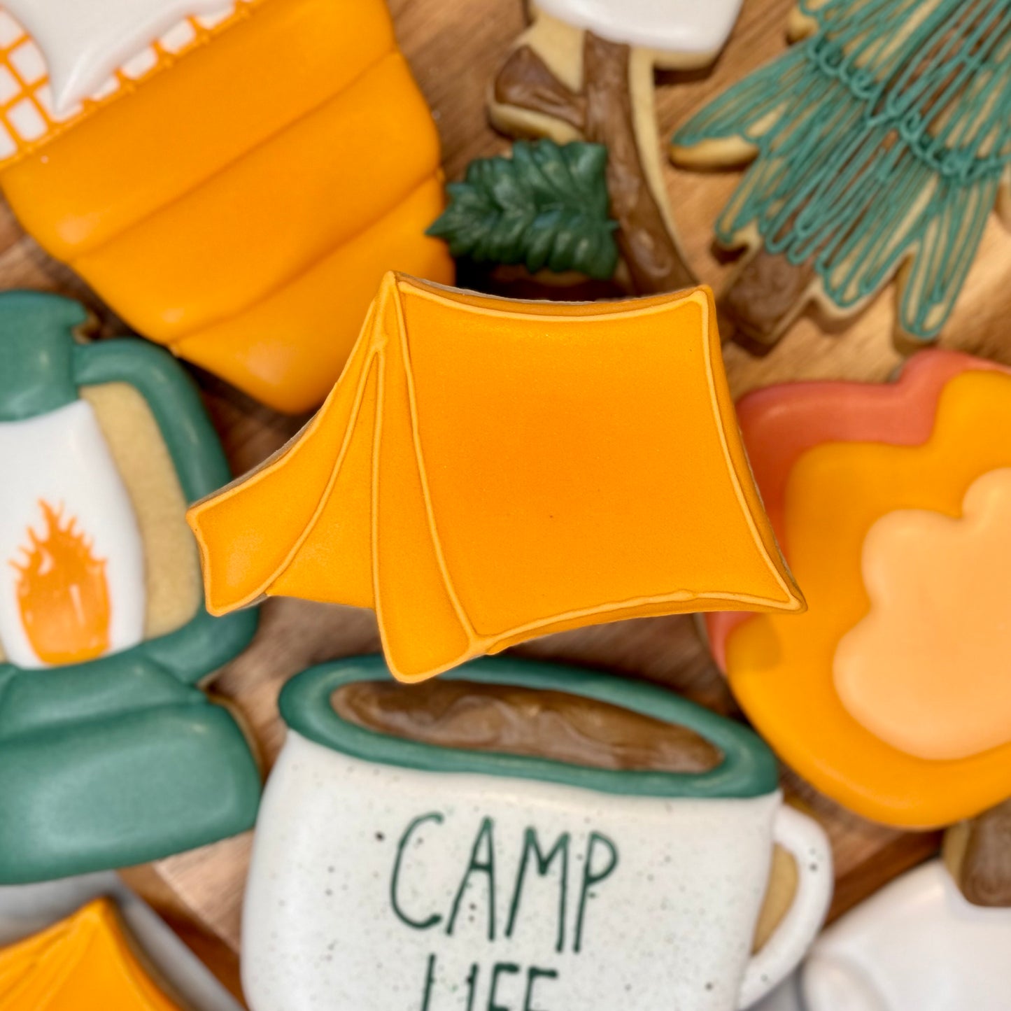Camping Set (Set of 8 Cookies)