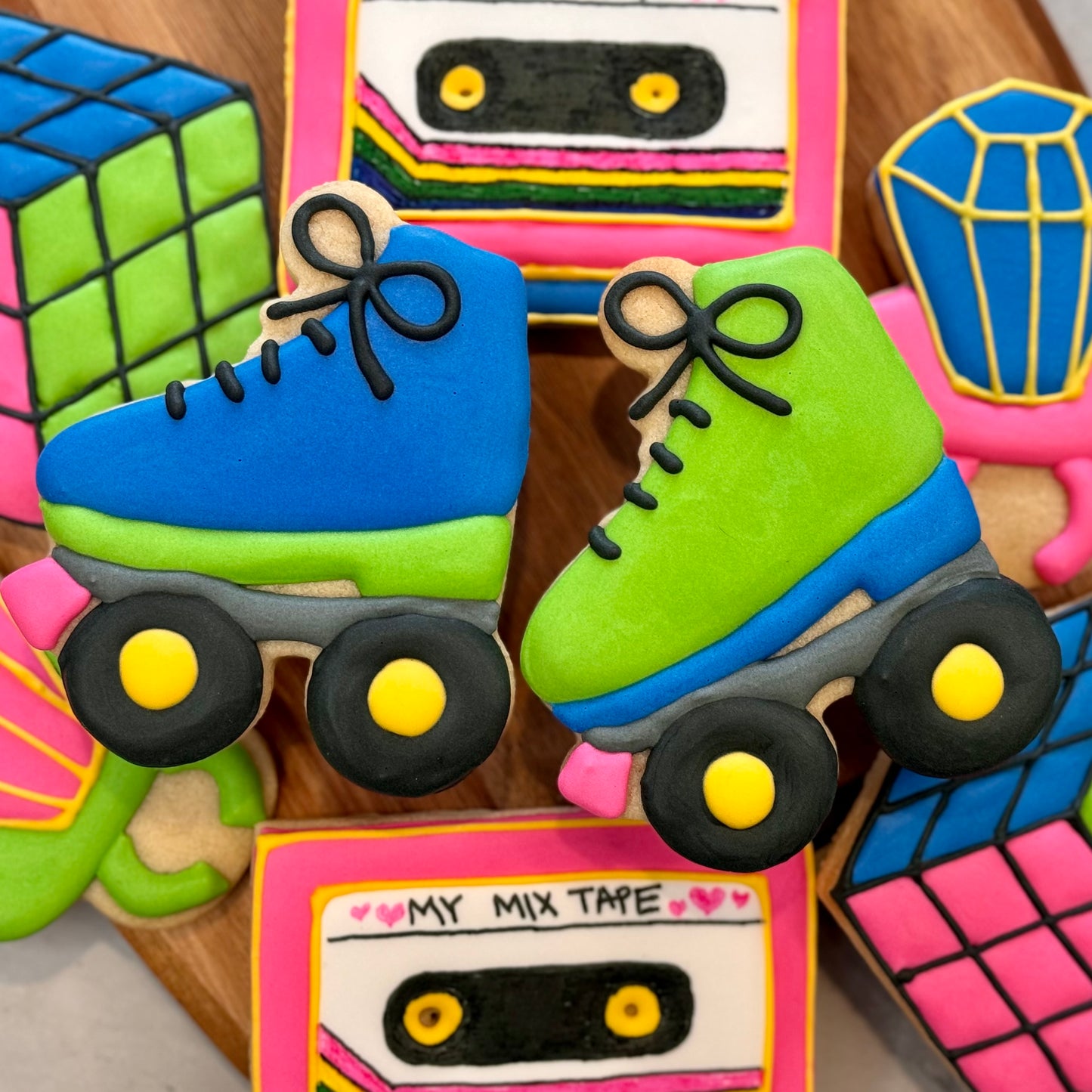 80s/90s Neon Half Dozen