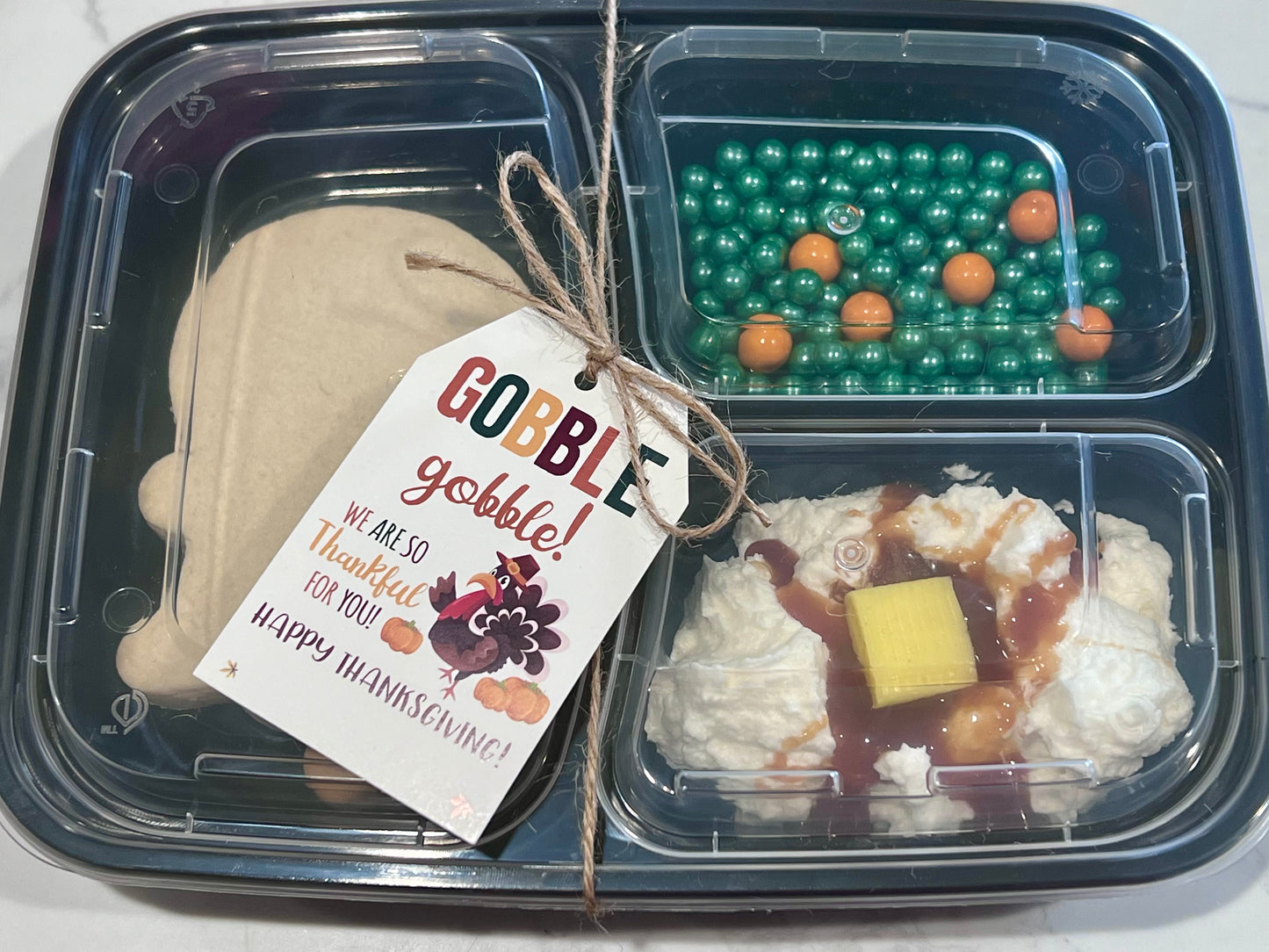 Thanksgiving Dinner Cookie Box