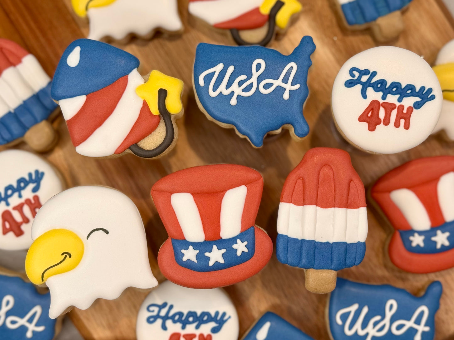4th of July Mini Cookies