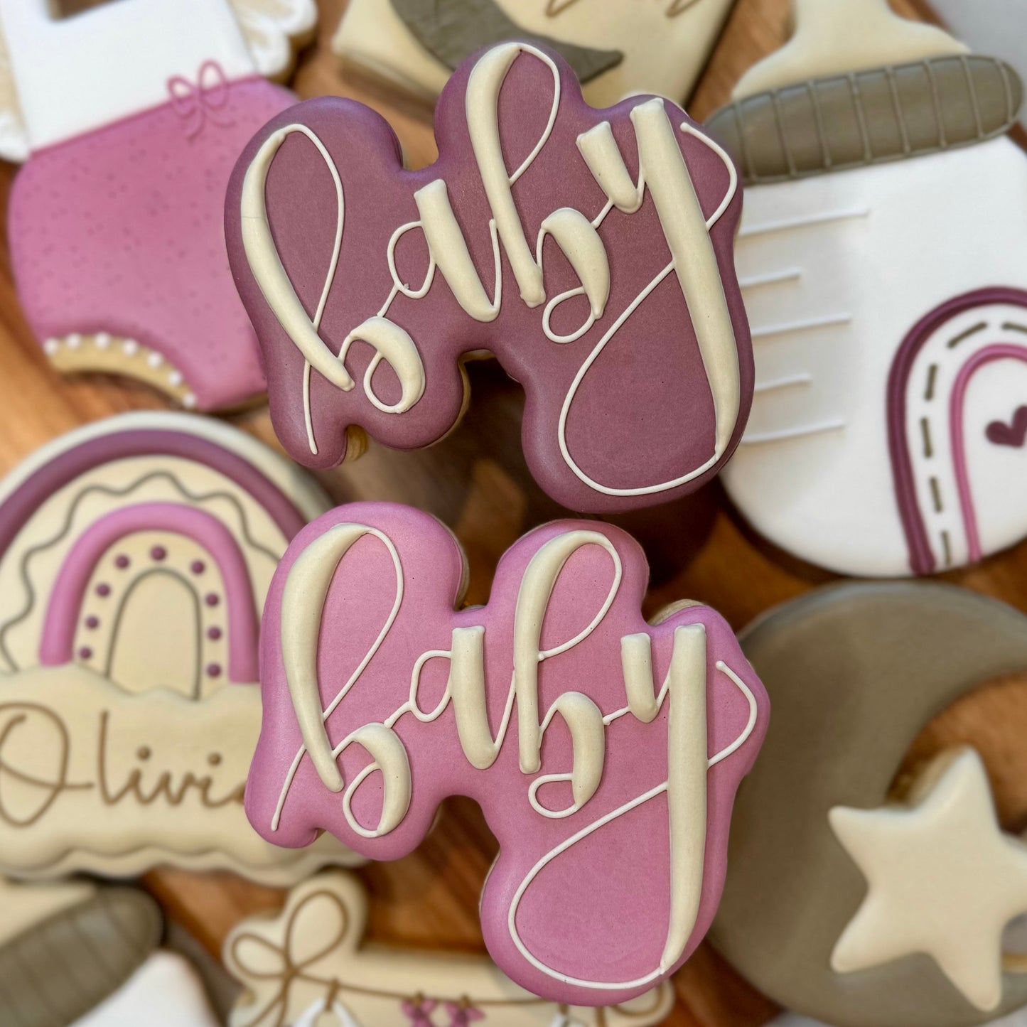 Rainbow/Over The Moon (10 cookies)