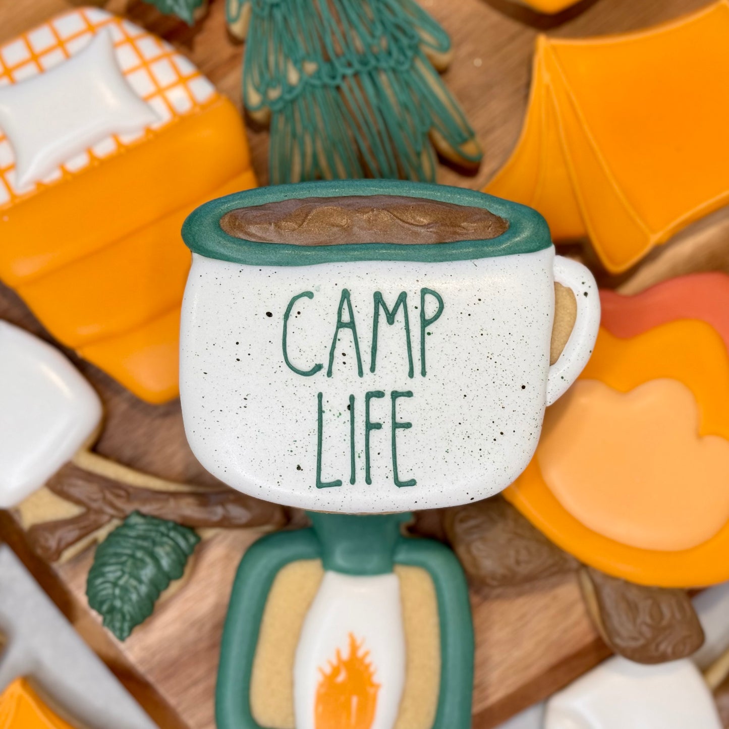Camping Set (Set of 8 Cookies)