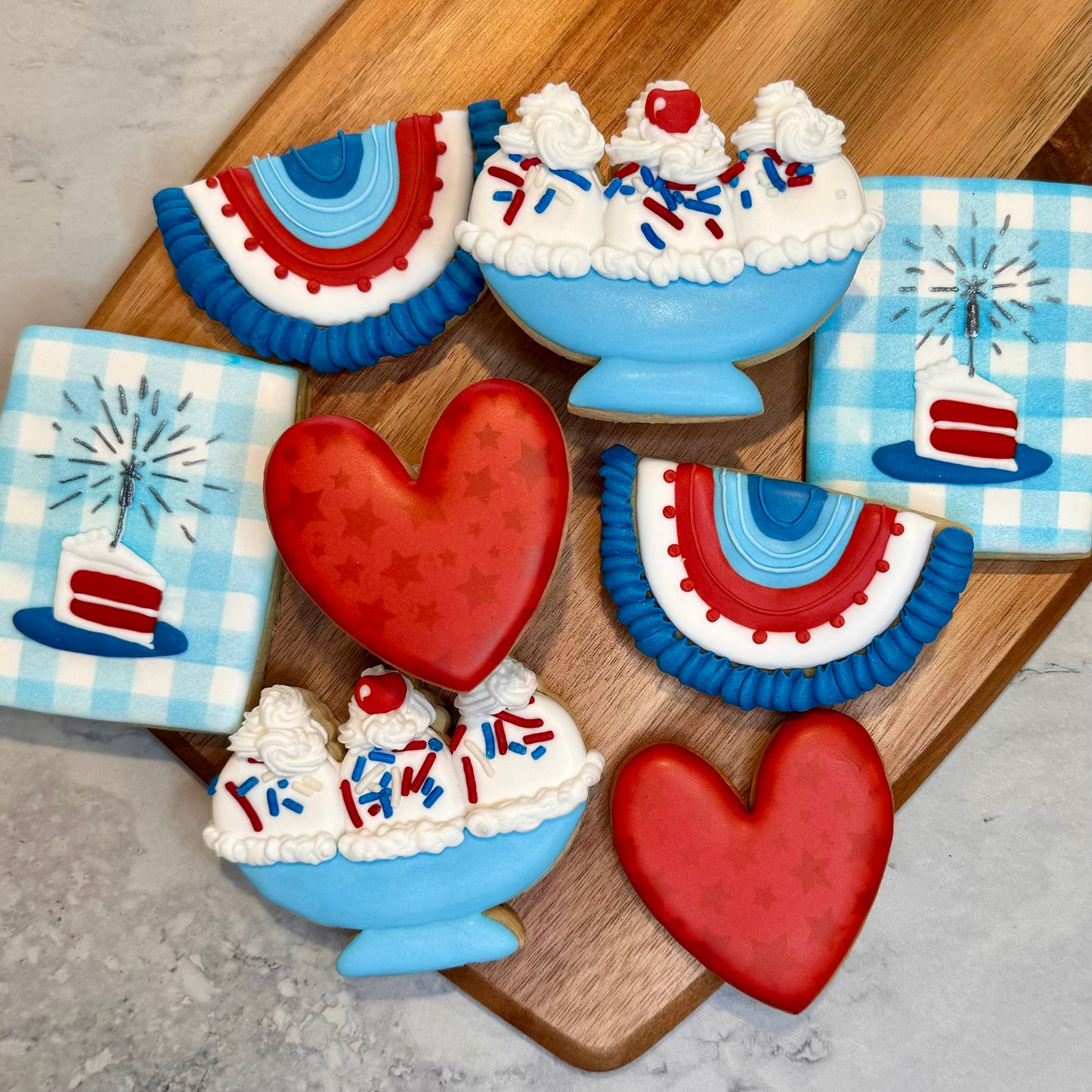 4th of July (Set of 4)