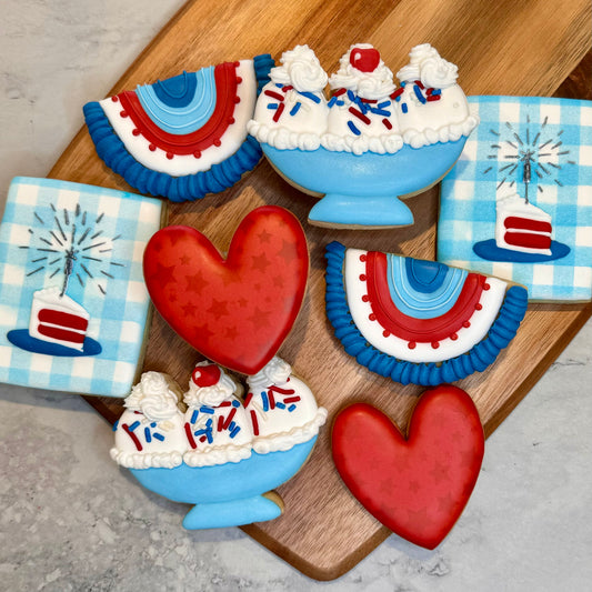 4th of July (Set of 4)