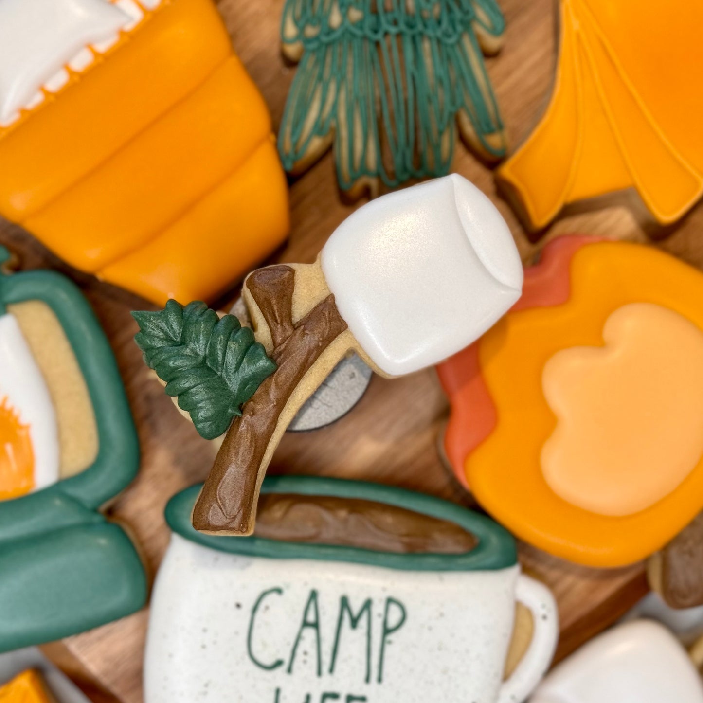 Camping Set (Set of 8 Cookies)