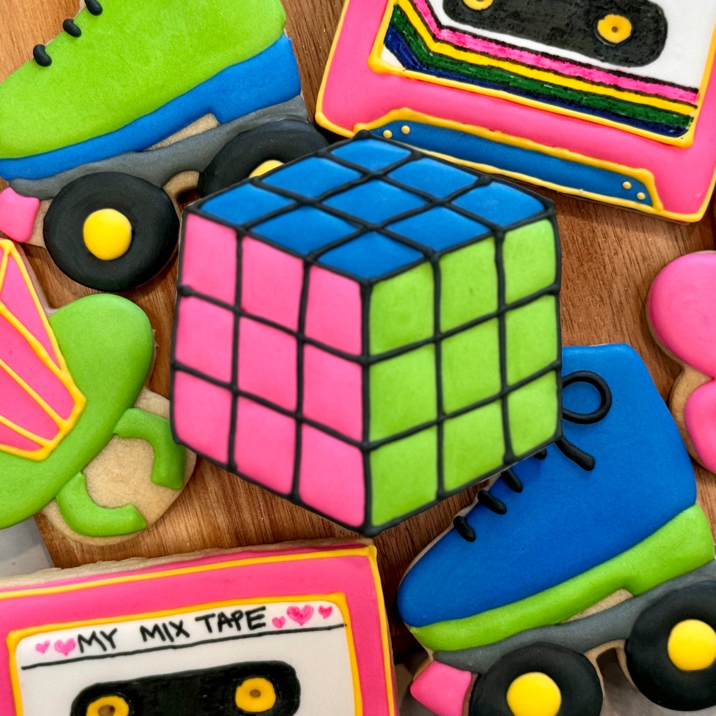 80s/90s Neon Half Dozen