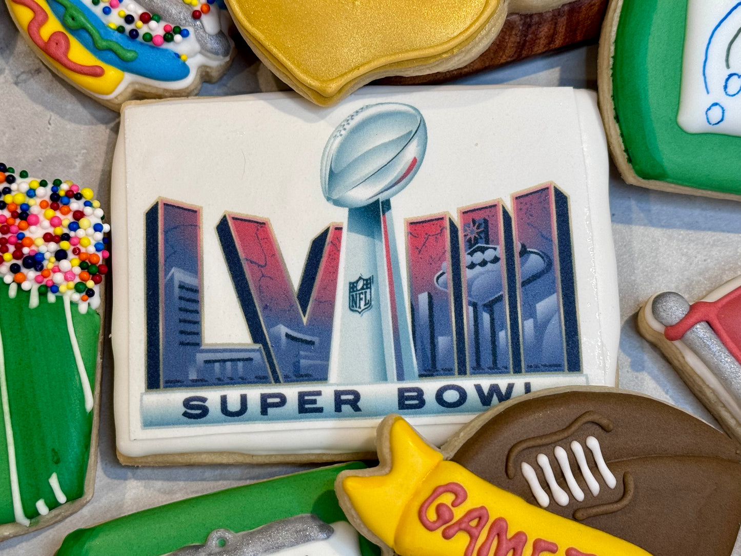 Super Bowl - Set of 8 Cookies