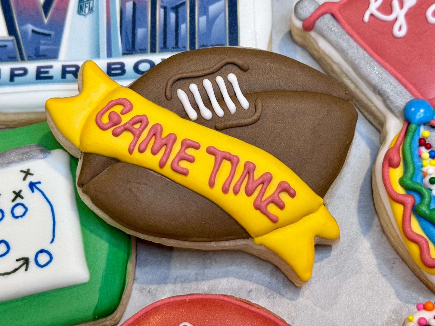 Super Bowl - Set of 8 Cookies