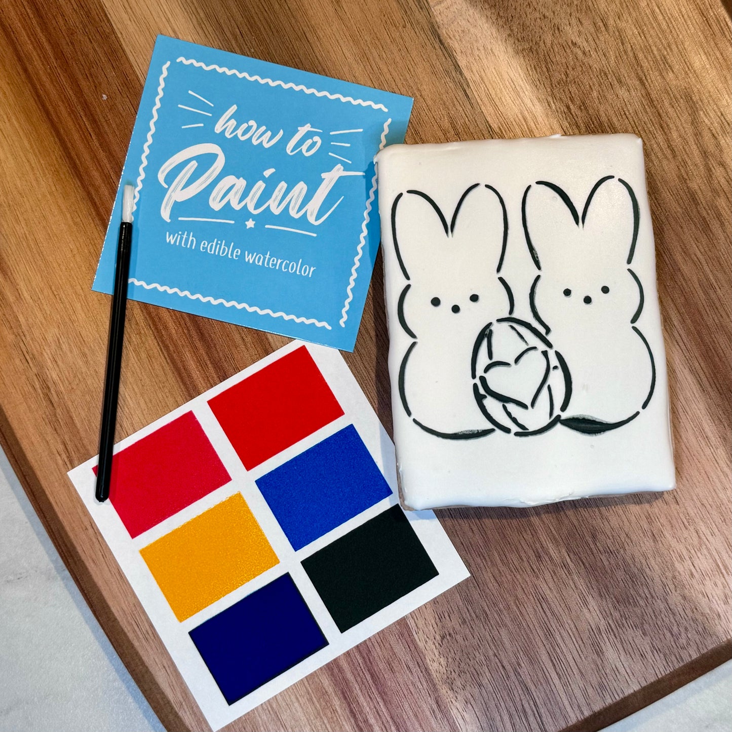 Paint Your Own Easter Cookie