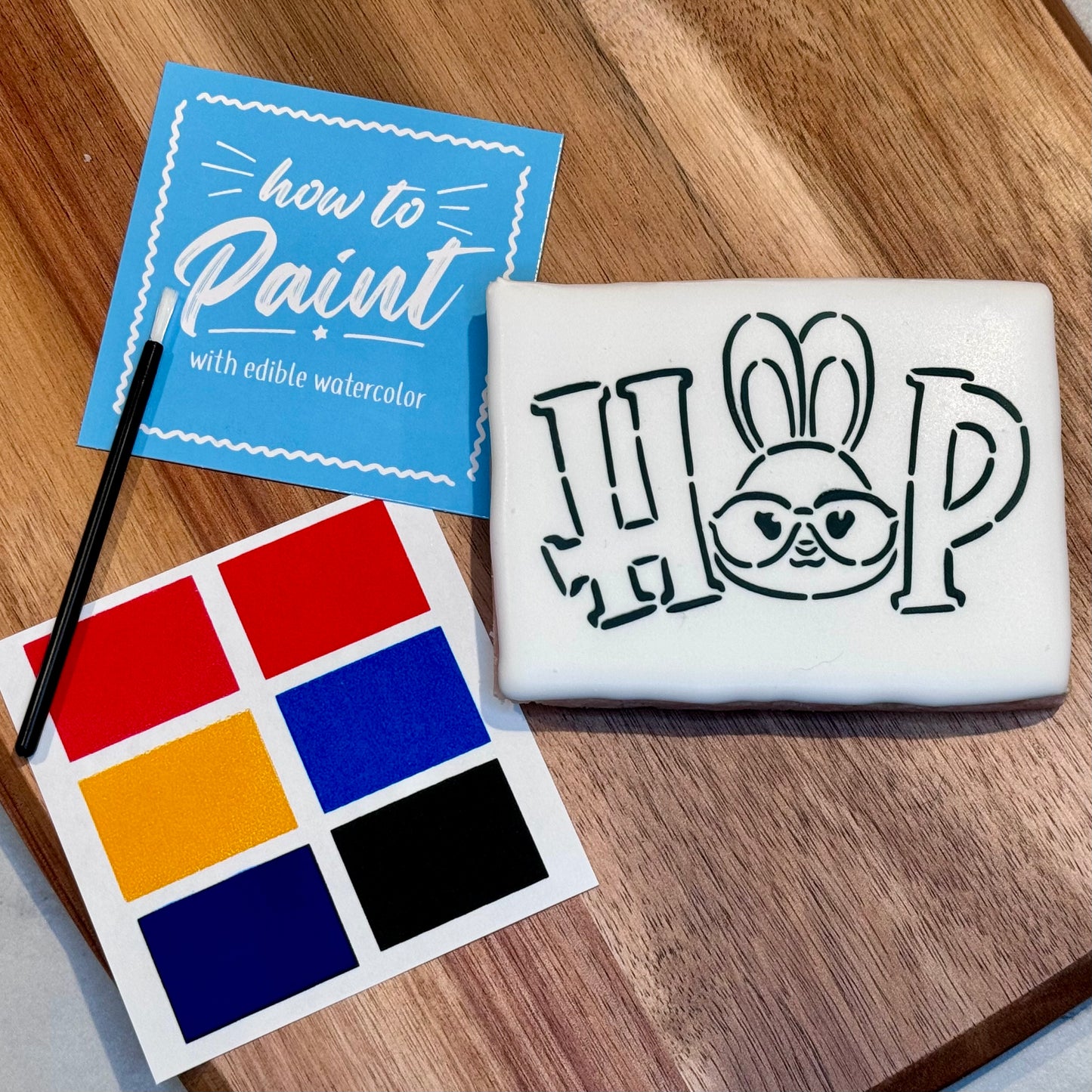 Paint Your Own Easter Cookie