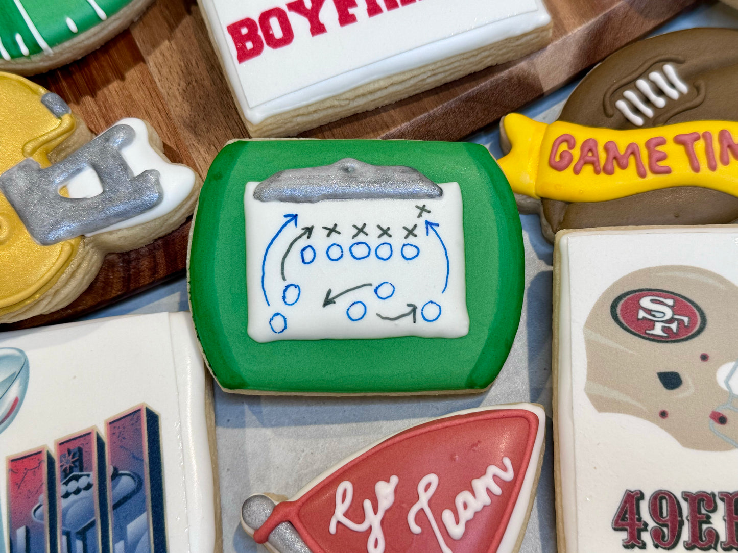 Super Bowl - Set of 8 Cookies