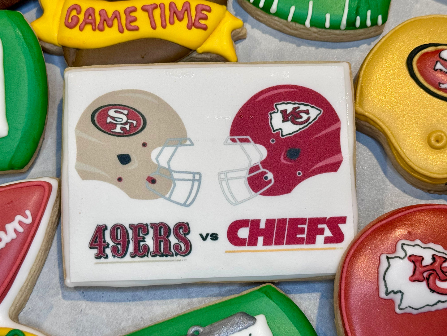 Super Bowl - Set of 8 Cookies