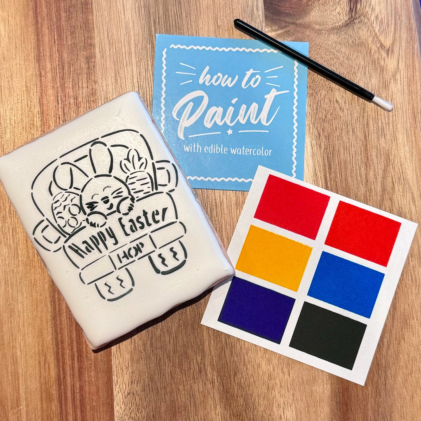 Paint Your Own Easter Cookie