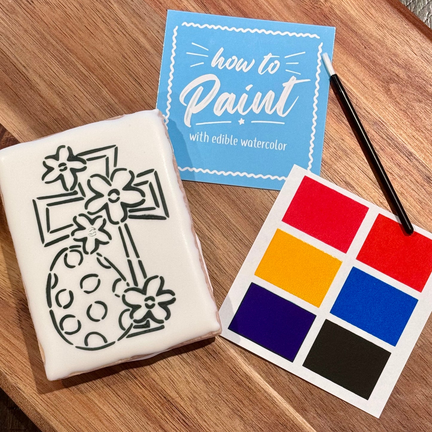 Paint Your Own Easter Cookie
