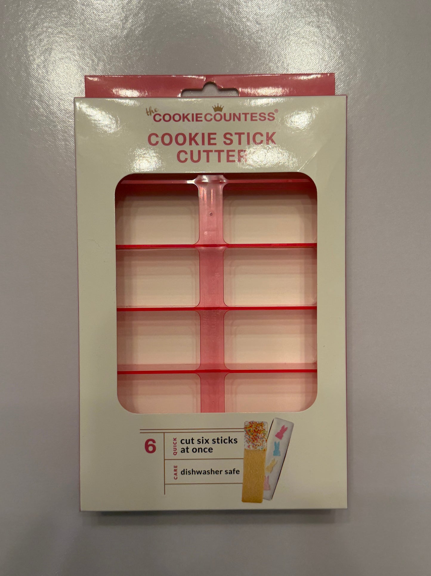 Cookie Sticks - 6 Cookies in 1 Cutter