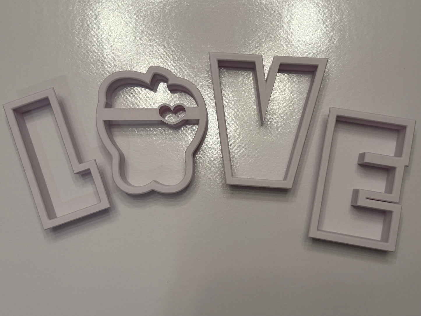 LOVE - School Set - 4 cutters