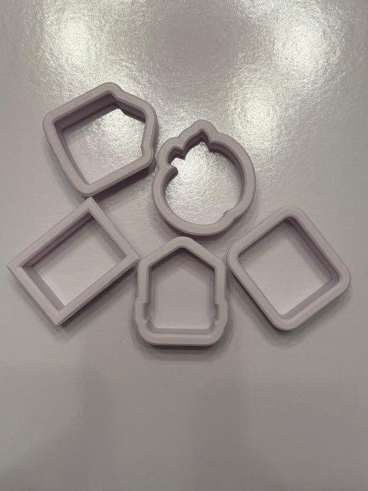 School Mini Set - 5 Cutters