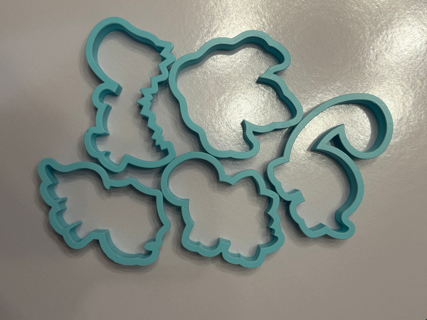 Dinosaur Set - 5 Cutters